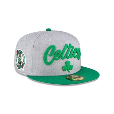 Sapca New Era Boston Celtics NBA NBA Draft 59FIFTY Fitted - Gri